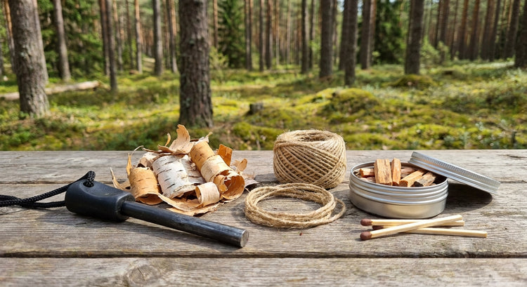 Fire starters for camping and bushcraft