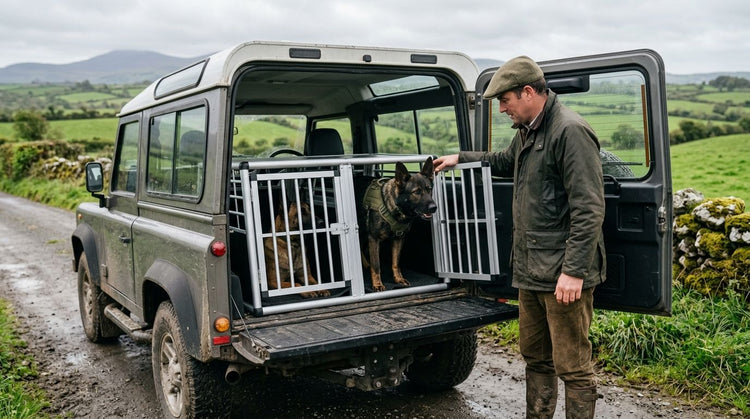 Best dog crates for transporting working dogs in Ireland