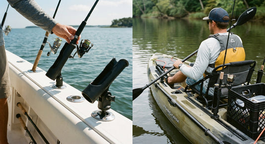 Best rod holders for boat and kayak fishing