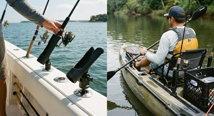 Best rod holders for boat and kayak fishing