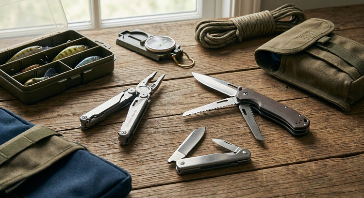 Multi-tools for anglers and campers