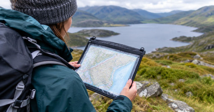 Best waterproof map cases for hillwalking in Ireland