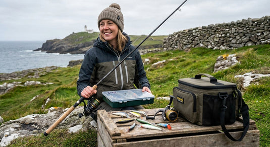 Fishing tackle for women anglers in Ireland
