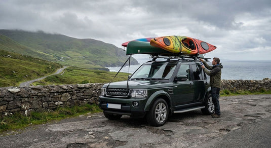 Roof racks for transporting kayaks and canoes in Ireland