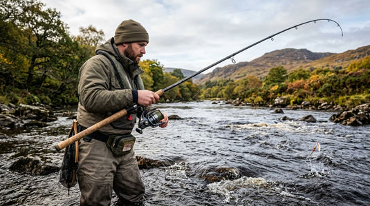 Salmon spinning tackle for Irish rivers