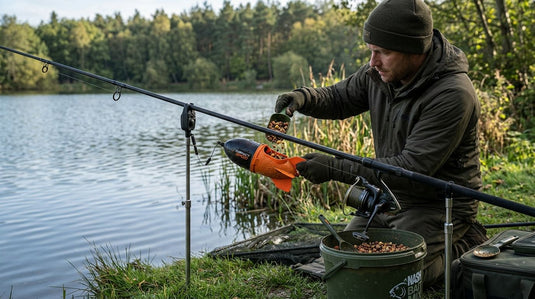 Best spod rods for carp fishing bait application