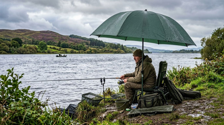 Fishing umbrellas for session anglers in Ireland