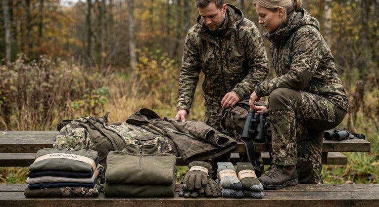 Hunting clothing kits for first-time stalkers