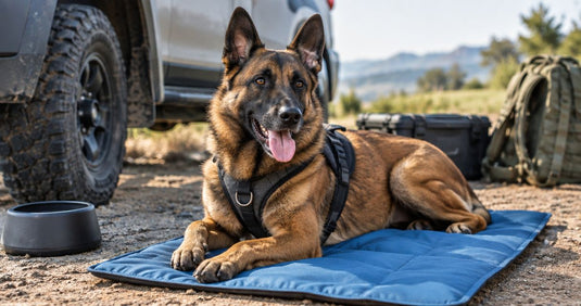 Best dog cooling mats for working dogs in summer