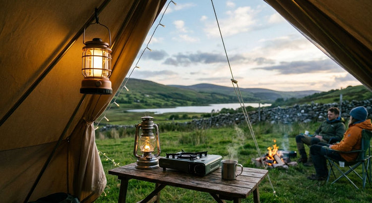 Camping lanterns for tents and outdoor nights in Ireland