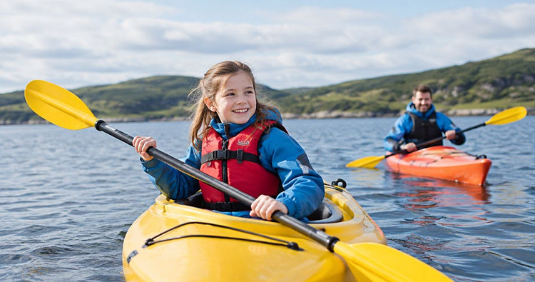 Do children need a life jacket by law when kayaking in Ireland?