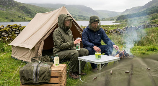 Midge and insect protection for Irish camping trips