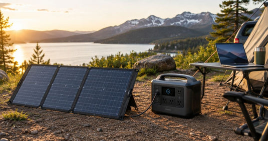 Portable power station to solar panel: complete 2026 off-grid camping workflow