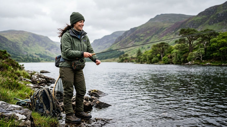 Fishing clothing for women anglers in Ireland
