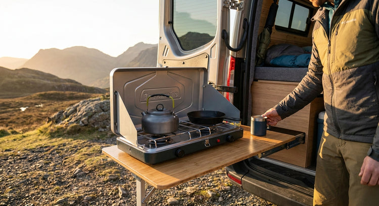Portable cookers for van life and overlanding