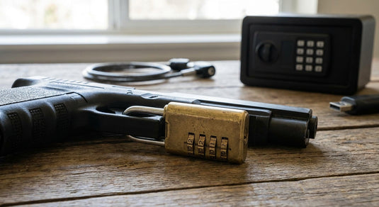 Trigger locks and firearm security accessories