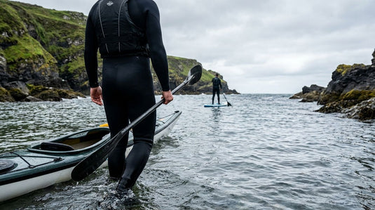 Wetsuits for kayaking and paddleboarding in Ireland