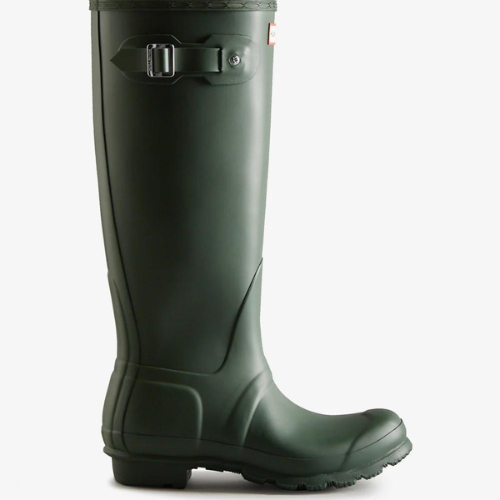 Hunter Women's Original Tall Wellington Boots in green, one of the best women's wellington boots in Ireland for 2026