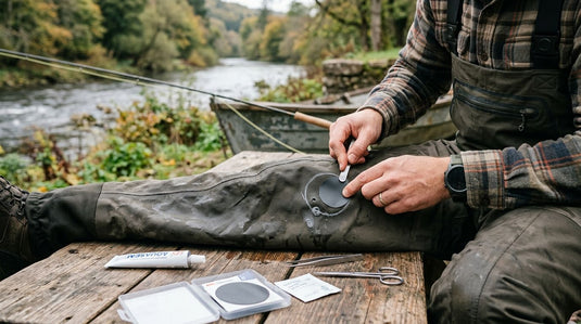 How to repair a puncture in waders