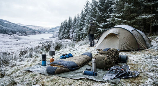 Camping equipment for winter and cold weather camping