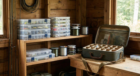 How to store and maintain fishing tackle