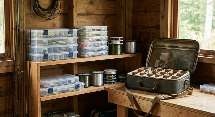 How to store and maintain fishing tackle