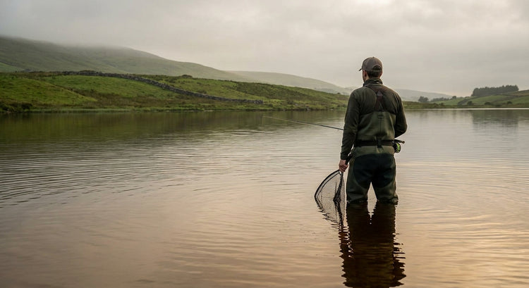 Waders for lake and still-water fishing in Ireland