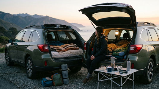 Car camping essentials for roadside overnight stops
