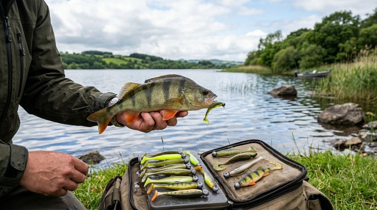 Soft plastic lures for perch and pike in Ireland