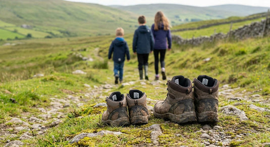 Hiking boots for children and teenagers