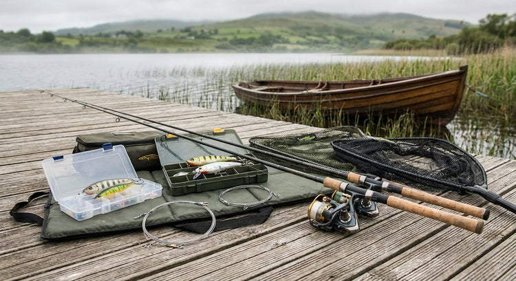 Predator fishing gear for pike and zander in Ireland