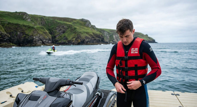 Life jackets for jet skiing and watersports in Ireland