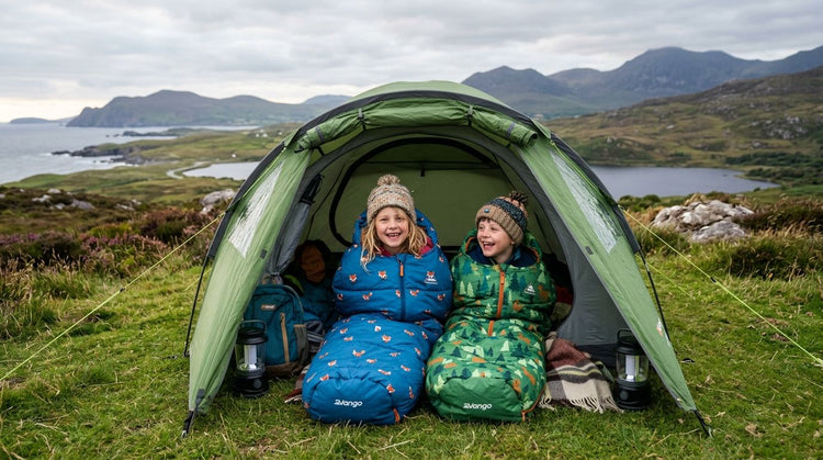Sleeping bags for kids camping in Ireland