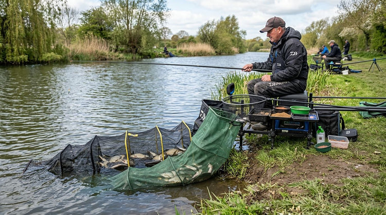 Keepnets for match and coarse fishing sessions