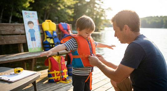How to choose a life jacket size for kids