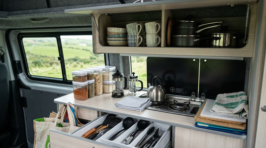 How to pack a campervan kitchen for Irish trips