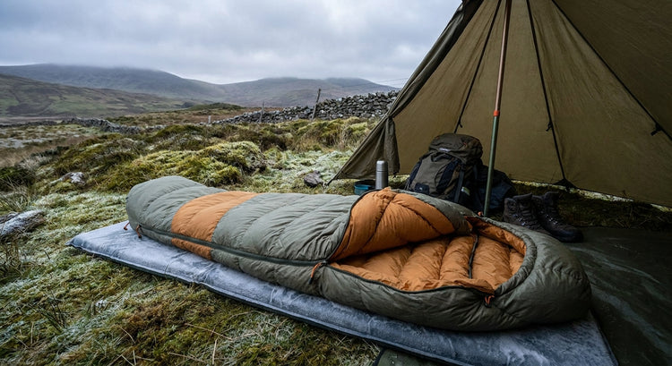Sleeping bags for winter camping in Ireland
