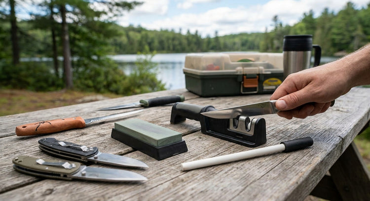 Best knife sharpeners for outdoor and fishing knives
