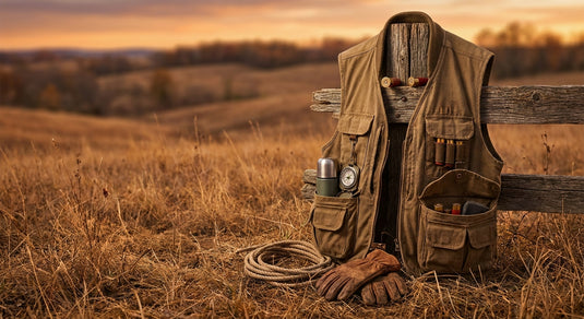 Hunting vests for carrying gear in the field