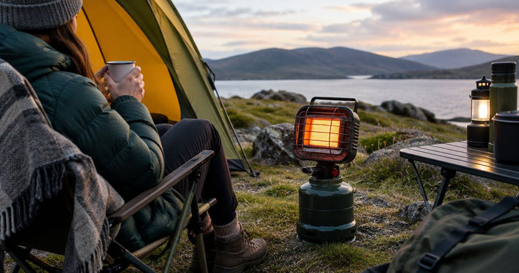 Best portable gas heaters for camping and glamping in Ireland