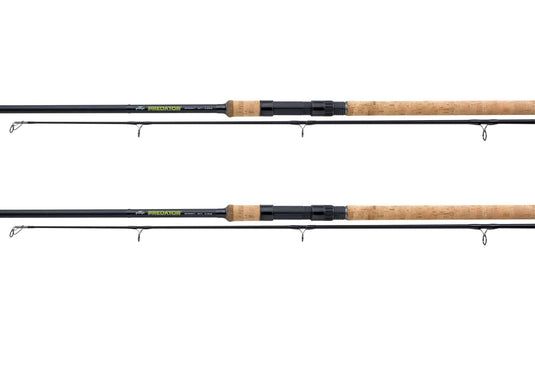 Pike fishing rod set up for deadbaiting in Ireland
