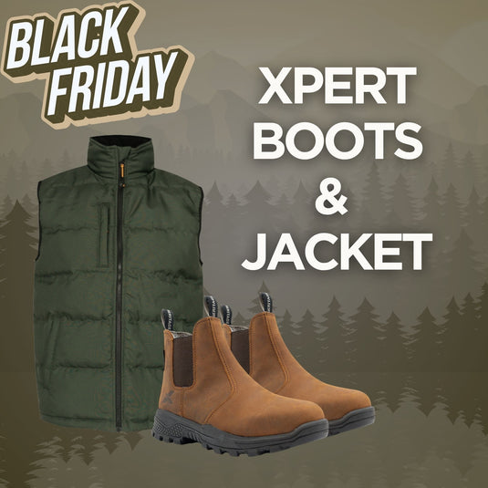 Xpert Dealer Boots & Jacket Black Friday Special