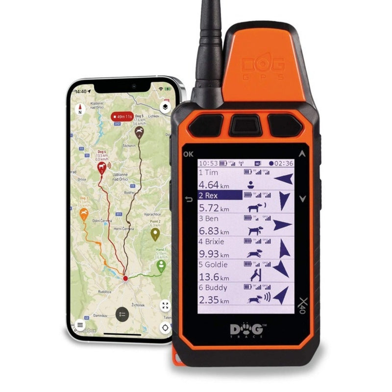 Load image into Gallery viewer, Dog Trace | Handheld Device | DOG GPS X40 | Orange
