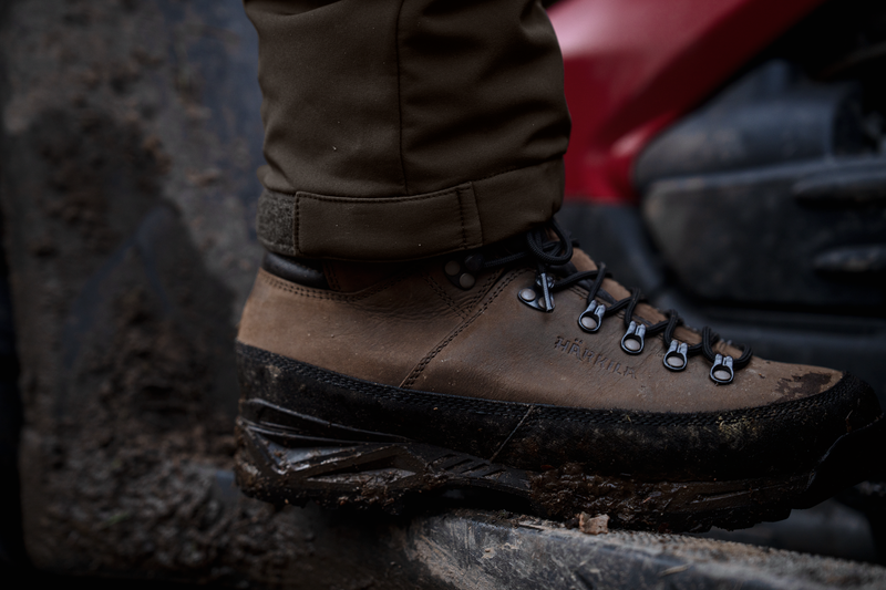 Load image into Gallery viewer, Härkila Saxnäs Hi GTX Boots Dark Brown side
