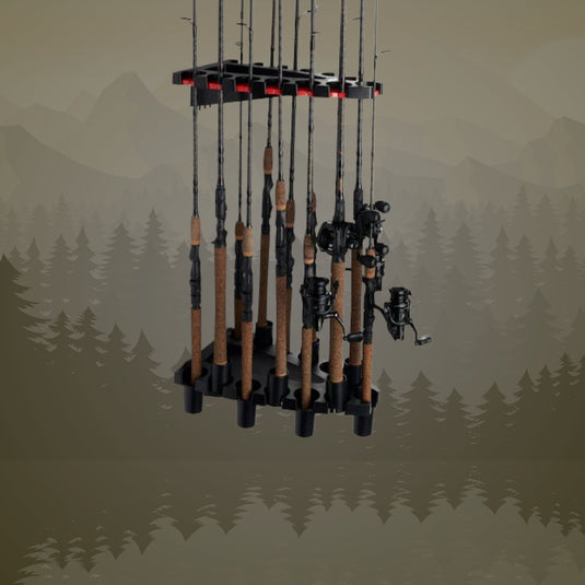 Sniper Rod + Lures + Rod Rack Bundle