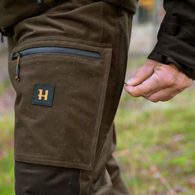 Load image into Gallery viewer, Härkila | Forest Hunter GTX Trousers | Hunting Green/Shadow Brown
