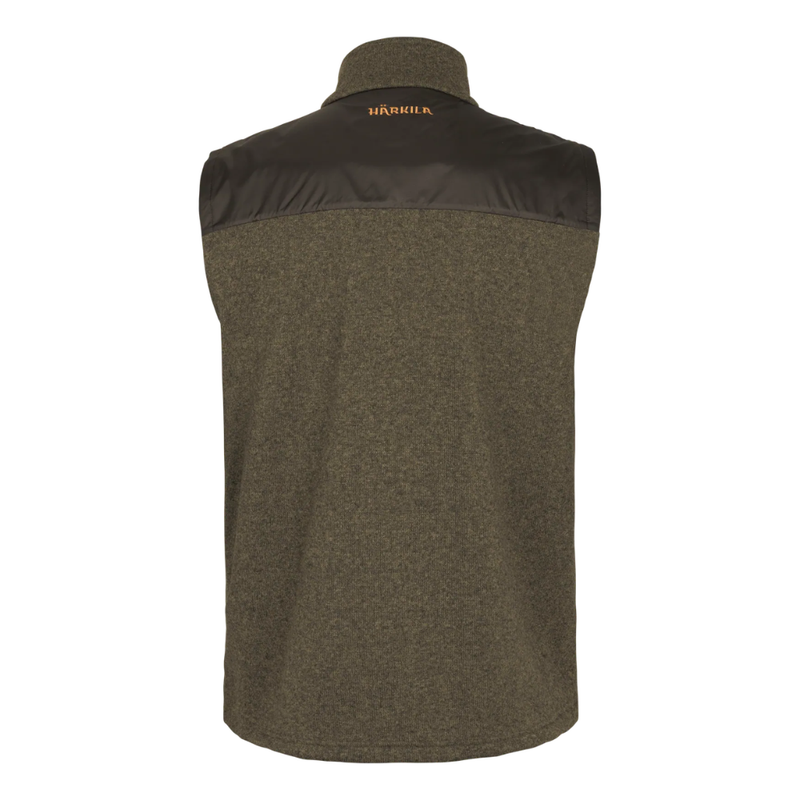 Load image into Gallery viewer, Härkila | Kalix fleece waistcoat | Willow green/Shadow brown
