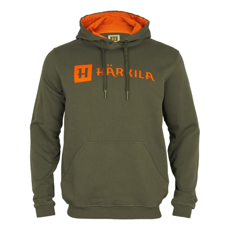 Load image into Gallery viewer, Härkila | Identity Hoodie | Grape Leaf/Mandarin Orange
