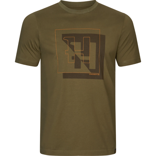 Härkila | H-Logo S/S T-Shirt | Willow Green