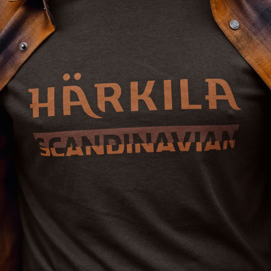 Härkila | Scandinavian S/S T-Shirt | Shadow Brown